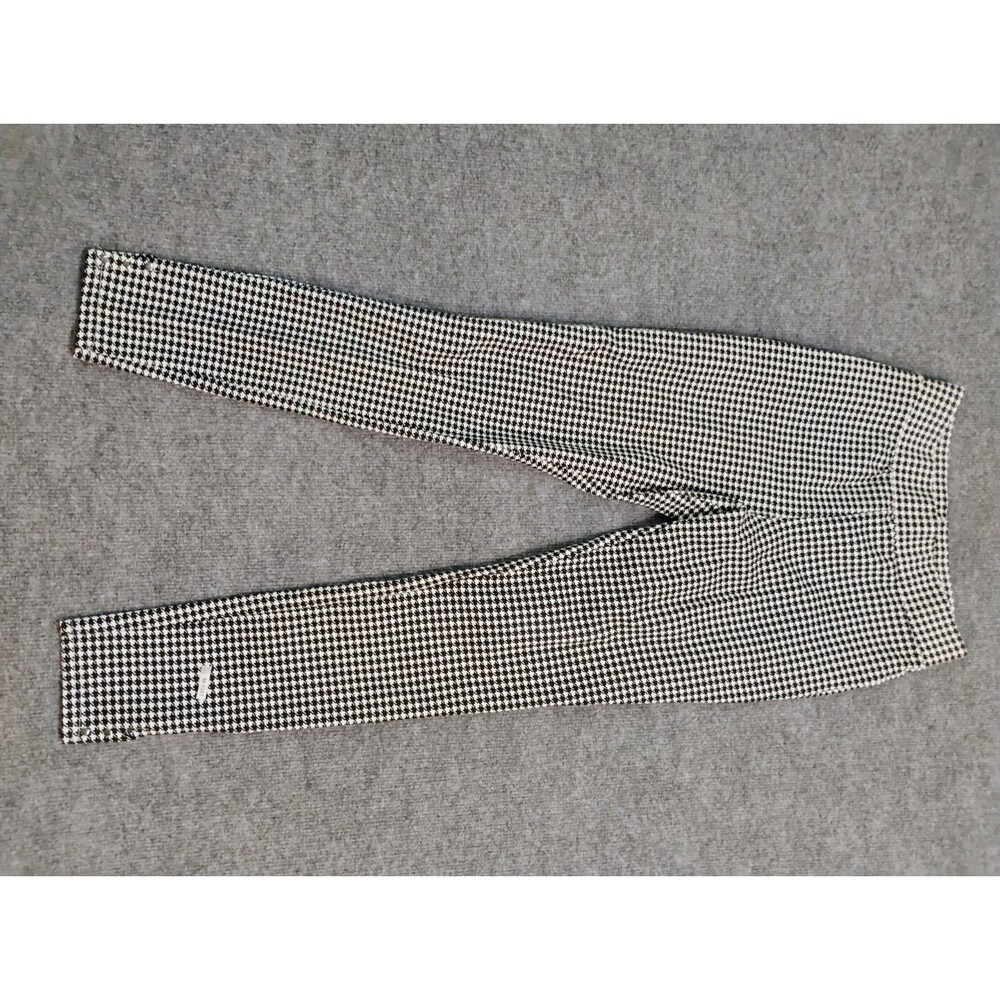 LIVK + GREY Women’s Houndstooth Stretch Skinny Pants Size Small